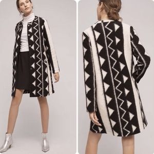 Tabitha Graphic Deadre Coat | Anthropologie (XS Petite)